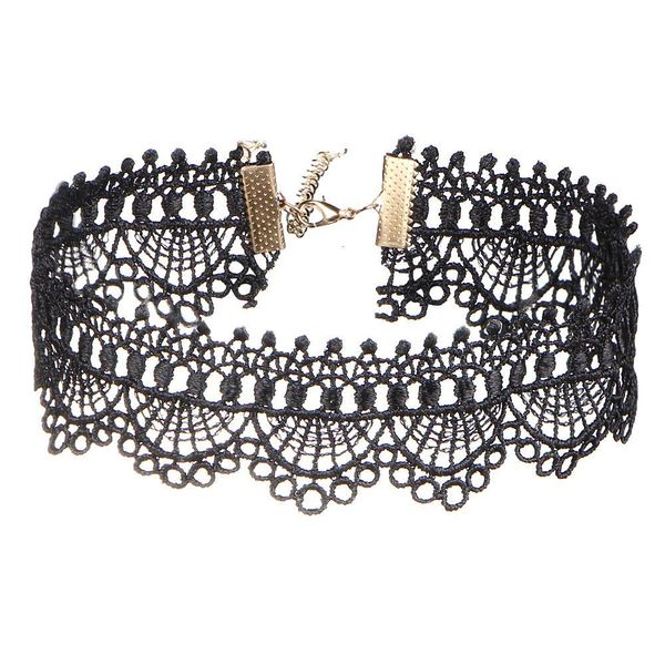 black lace short tattoo choker necklaces hollow steampunk necklace collares for women party gothic jewelry, Golden;silver
black lace short tattoo choker necklaces hollow steampunk necklace collares for women party gothic jewelry, Golden;silver