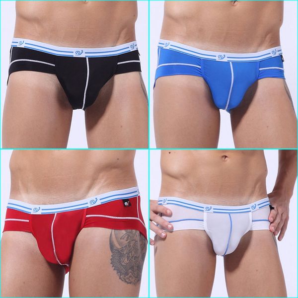 4pcs men low waist underpants fashion trend smooth ice silk briefs seamless ultrathin gay bikini designer underwear arrival pantie, Black;white
4pcs men low waist underpants fashion trend smooth ice silk briefs seamless ultrathin gay bikini designer underwear arrival pantie, Black;white