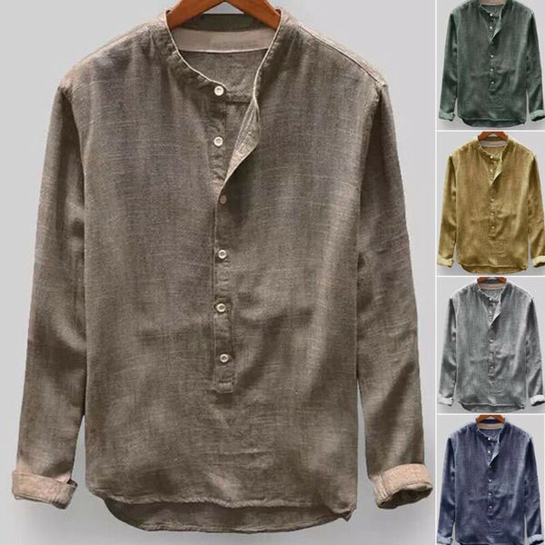 brand new summer men's t-shirts linen long sleeve button loose casual solid irregular loose button fashion 2019, White;black
brand new summer men's t-shirts linen long sleeve button loose casual solid irregular loose button fashion 2019, White;black