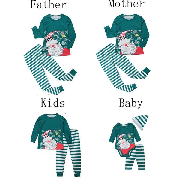 christmas family matching outfits santa claus prints pajamas set women men father mother kids 0-13y baby sleepwear set, Blue
christmas family matching outfits santa claus prints pajamas set women men father mother kids 0-13y baby sleepwear set, Blue