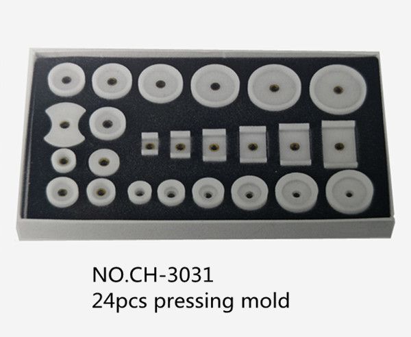 new 24pcs nylon derlin dies watch back case pressing mold closer press dies set watch repair tool
new 24pcs nylon derlin dies watch back case pressing mold closer press dies set watch repair tool