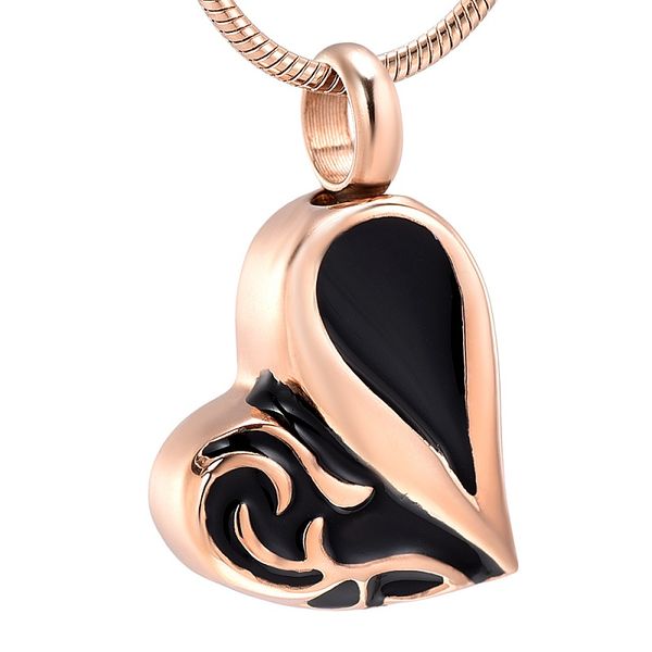 ijd8216 stainless steel rose gold heart cremation urn for ashes necklace keepsake waterproof memorial pendant for men and women with chain, Silver
ijd8216 stainless steel rose gold heart cremation urn for ashes necklace keepsake waterproof memorial pendant for men and women with chain, Silver