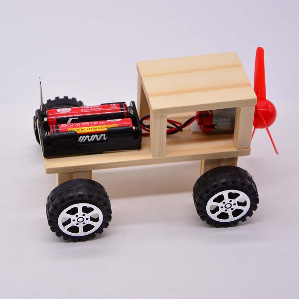 wind powered car model diy assemble kit school physics science educational toy
wind powered car model diy assemble kit school physics science educational toy