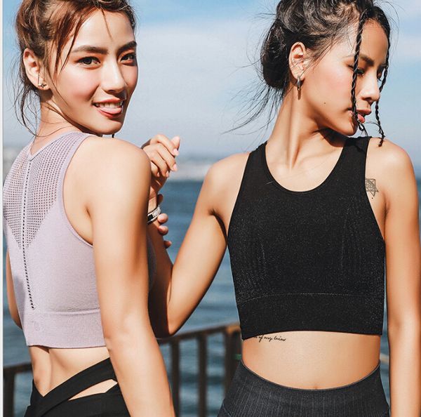 sports bra women's high-strength -proof running fitness gathered vest sports underwear factory wholesale, White;black
sports bra women's high-strength -proof running fitness gathered vest sports underwear factory wholesale, White;black