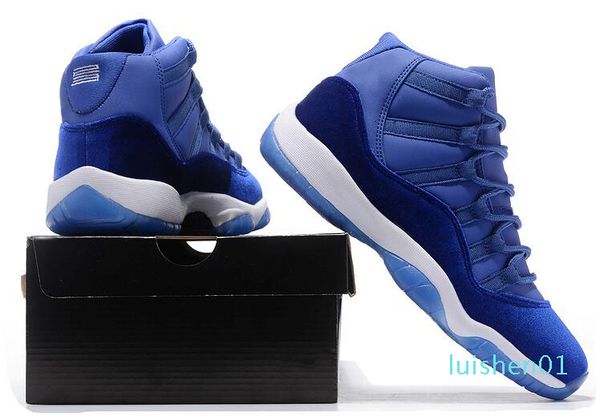 new 11 velvet blue basketball shoes men 11s royal blue velvet sports sneakers with box ll01
new 11 velvet blue basketball shoes men 11s royal blue velvet sports sneakers with box ll01