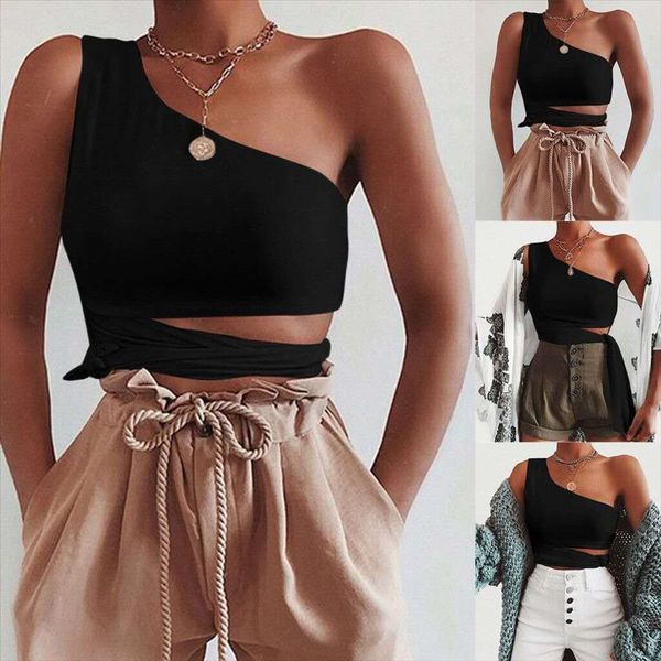 2020 women's inclined shoulder small 2020 women's inclined shoulder t-shirt small vest t-shirt vest, White
2020 women's inclined shoulder small 2020 women's inclined shoulder t-shirt small vest t-shirt vest, White