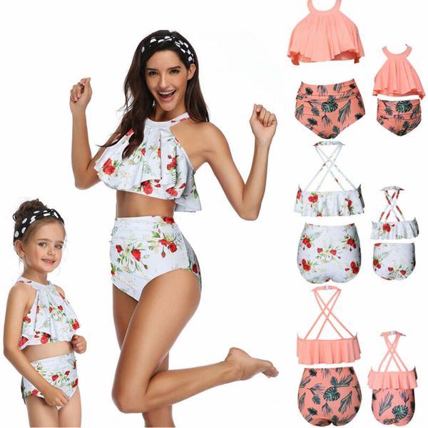 family matching swimwear mother daughter women kid baby girls swimsuit bikini parent and children 2 pcs holiday beachwear
family matching swimwear mother daughter women kid baby girls swimsuit bikini parent and children 2 pcs holiday beachwear