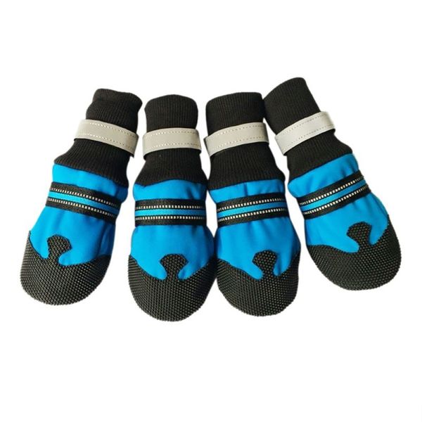 4 pcs pet reflective ski boots winter waterproof dog shoes antislip paw protector warm colorful pet footwear dog apparel
4 pcs pet reflective ski boots winter waterproof dog shoes antislip paw protector warm colorful pet footwear dog apparel