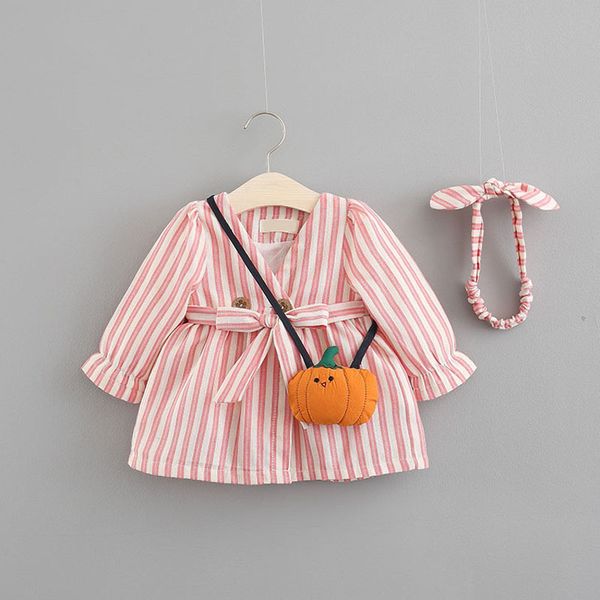 2019 baby dress baby dress vestido infantil ins tide models 1 girl autumn stripes 2 3 years old children v-neck long sleeve y190516, Red;yellow
2019 baby dress baby dress vestido infantil ins tide models 1 girl autumn stripes 2 3 years old children v-neck long sleeve y190516, Red;yellow