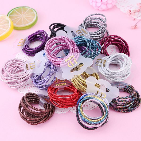 selling children's hair accessories, rubber bands for girls, glitter high elastic glitter accessories, Slivery;white
selling children's hair accessories, rubber bands for girls, glitter high elastic glitter accessories, Slivery;white