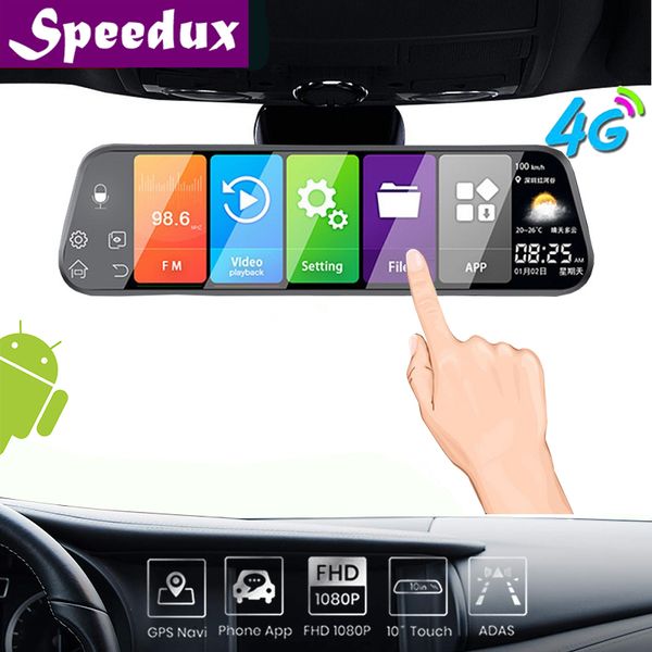 10 inch new 4g & wifi gps car rearview mirror auto recorder android 8.1 car dvr mirror dash camera fhd video adas
10 inch new 4g & wifi gps car rearview mirror auto recorder android 8.1 car dvr mirror dash camera fhd video adas