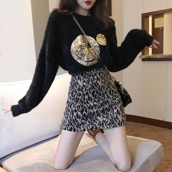 foreign style net red korean loose sweater women 2020 spring and autumn casual was thin temperament new fashion, White;black
foreign style net red korean loose sweater women 2020 spring and autumn casual was thin temperament new fashion, White;black