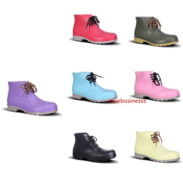 2020 no-brand design rain boots low labor insurance shoes steel toe cap black yellow pink red purple dark green men shoes 38-44
2020 no-brand design rain boots low labor insurance shoes steel toe cap black yellow pink red purple dark green men shoes 38-44