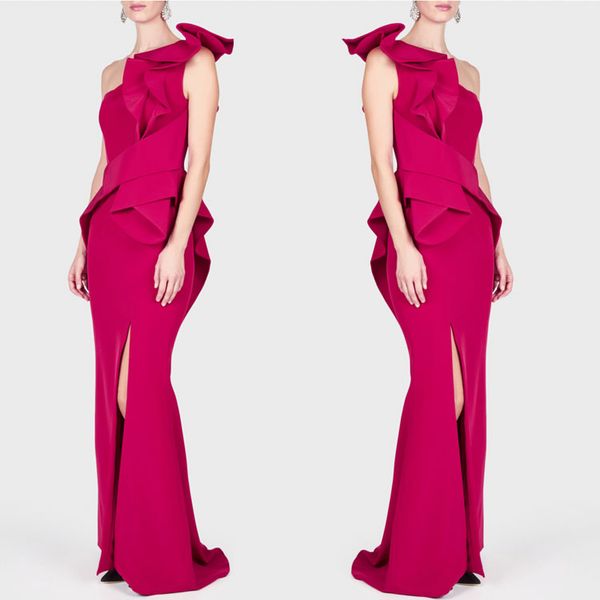 unique design prom dresses one shoulder split long formal dresses floor length flower ruffels evening gowns ogstuff, Black
unique design prom dresses one shoulder split long formal dresses floor length flower ruffels evening gowns ogstuff, Black