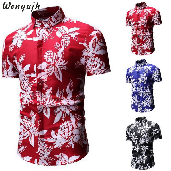 wenyujh men's fashion casual short sleeved printed shirt slim fit male business dress shirt brand mens clothing soft comfortable, White;black
wenyujh men's fashion casual short sleeved printed shirt slim fit male business dress shirt brand mens clothing soft comfortable, White;black