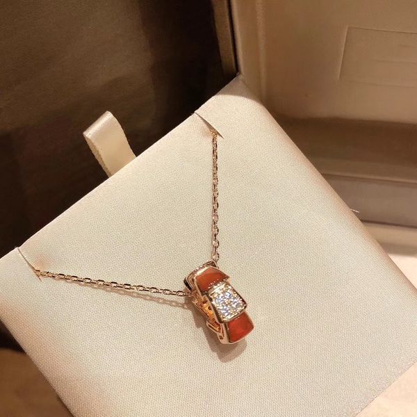 delicate necklaces s925 sterling silver 18k red agate rose gold snake scale necklace show feminine charm exquisite gifts for women
delicate necklaces s925 sterling silver 18k red agate rose gold snake scale necklace show feminine charm exquisite gifts for women