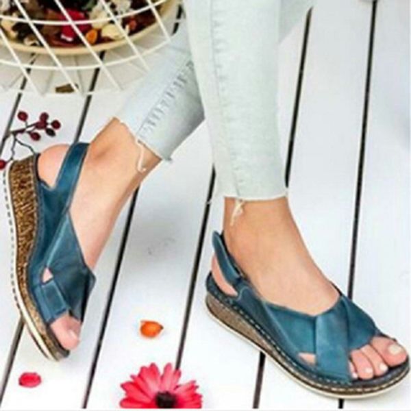 2020 fashion women sandals orthopedic women summer shoes platform sandals beach shoes soft pu leather flat, Black
2020 fashion women sandals orthopedic women summer shoes platform sandals beach shoes soft pu leather flat, Black