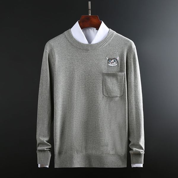 2019 new fashion brand sweater mens pullover woolen slim fit jumpers knitting patterns winter korean style casual clothing male, White;black
2019 new fashion brand sweater mens pullover woolen slim fit jumpers knitting patterns winter korean style casual clothing male, White;black