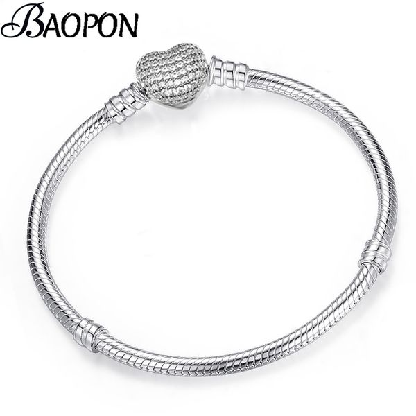 authentic silver color snake chain fine bracelet fit european charm bracelet for women, Black
authentic silver color snake chain fine bracelet fit european charm bracelet for women, Black