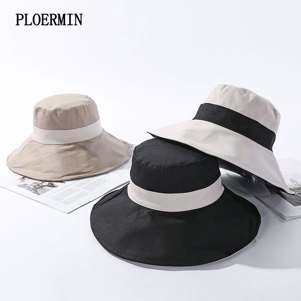women summer hat floppy fisherman cap double sided sun hat female wide large brim sunhat beach cap vacation 2020 new, Blue;gray
women summer hat floppy fisherman cap double sided sun hat female wide large brim sunhat beach cap vacation 2020 new, Blue;gray
