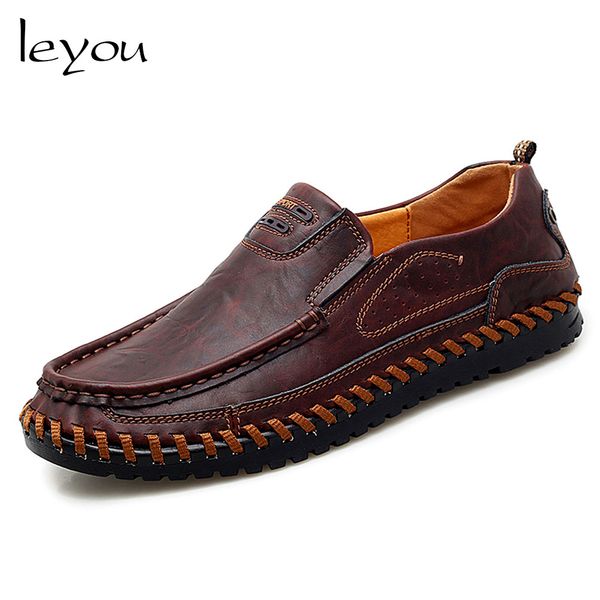 leyou handmade shoes men genuine leather casual shoes loafers moccasin for man driving moccasins round toe loafers new, Black
leyou handmade shoes men genuine leather casual shoes loafers moccasin for man driving moccasins round toe loafers new, Black