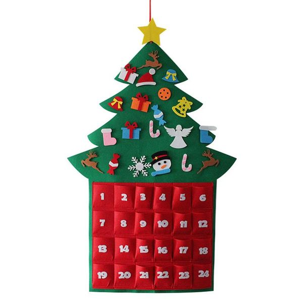 40*27.5inch christmas countdown calendar christmas tree shaped felt calendar pendant home office diy decoration gift
40*27.5inch christmas countdown calendar christmas tree shaped felt calendar pendant home office diy decoration gift