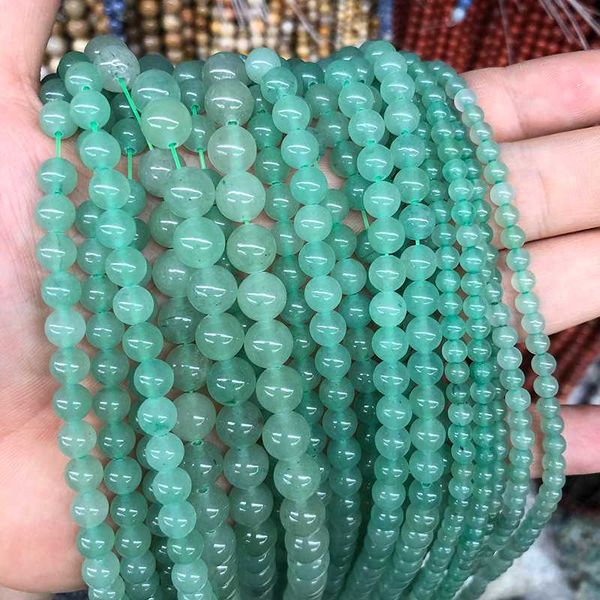 natural stone green aventurine jades round loose beads 15" strand 4 6 8 10 12 14mm pick size for jewelry making
natural stone green aventurine jades round loose beads 15" strand 4 6 8 10 12 14mm pick size for jewelry making