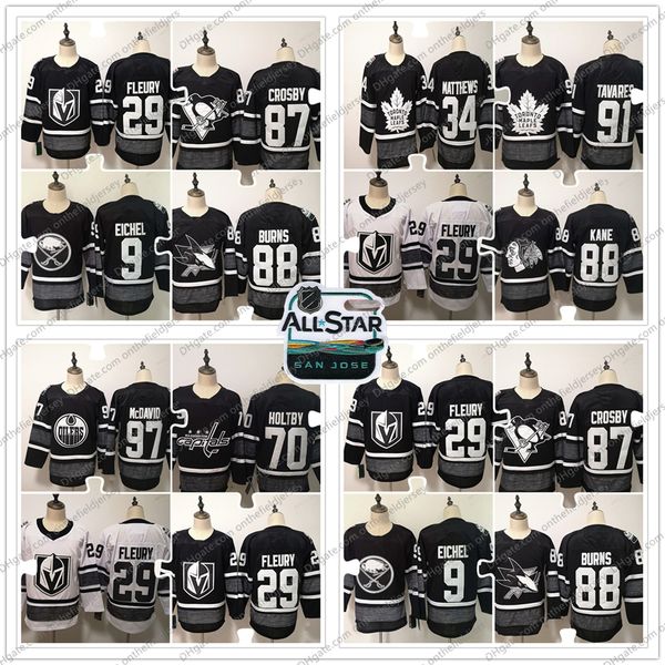 2019 NHL All-Star Game Ice Hockey Jersey 34 Auston Matthews 87 Sidney Crosby 29 Marc-Andre Fleury 9 Jack Eichel 88 Brent Burns S-3XL
2019 NHL All-Star Game Ice Hockey Jersey 34 Auston Matthews 87 Sidney Crosby 29 Marc-Andre Fleury 9 Jack Eichel 88 Brent Burns S-3XL