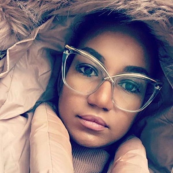 oversized retro glasses frame female vintage anti-blue light cat eyewear frame women clear lens spectacles eyepiece shades fml, Black
oversized retro glasses frame female vintage anti-blue light cat eyewear frame women clear lens spectacles eyepiece shades fml, Black