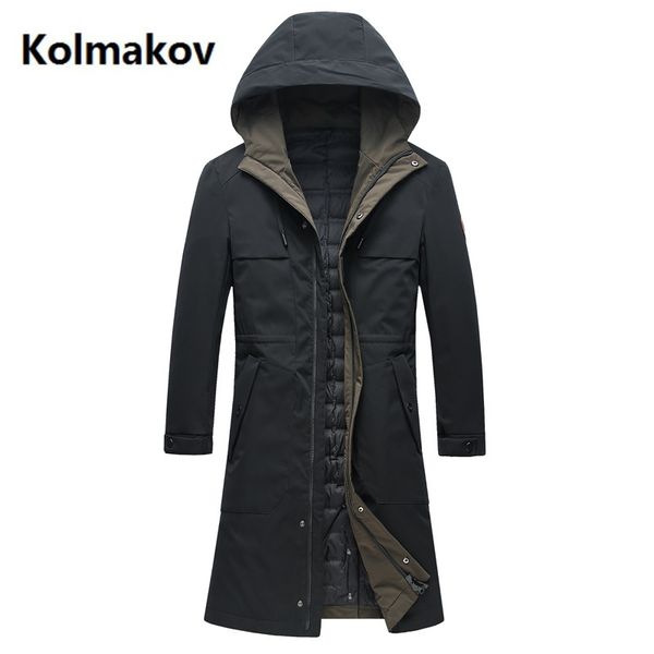 2018 new style men's down coat business fashion winter down jacket casual parka thicken 90% white duck jakcets men, Black
2018 new style men's down coat business fashion winter down jacket casual parka thicken 90% white duck jakcets men, Black