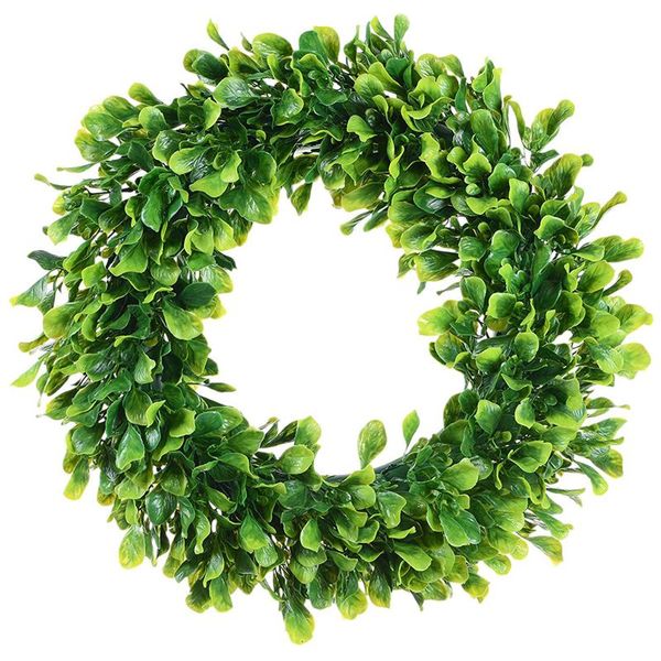 artificial green leaves wreath - 15 inch boxwood wreath outdoor green for front door wall window party decor
artificial green leaves wreath - 15 inch boxwood wreath outdoor green for front door wall window party decor