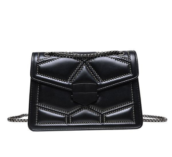 pu leather crossbody bags for women rivets shoulder messenger bag female travel handbags chain cross body bag
pu leather crossbody bags for women rivets shoulder messenger bag female travel handbags chain cross body bag