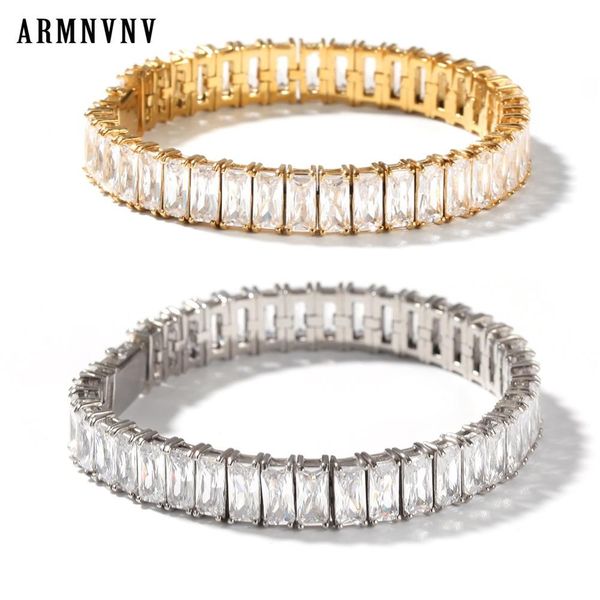 armnvnv hip hop bling men's square zircon bracelet gold and silver colors optional senior couple jewelry gift, Black
armnvnv hip hop bling men's square zircon bracelet gold and silver colors optional senior couple jewelry gift, Black