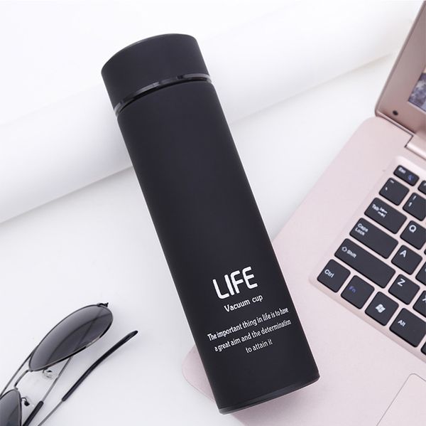 500ml thermos cup 304 stainless steel water bottle long bottle solid letter print mug vacuum thermal insulation water cup vt0574-1
500ml thermos cup 304 stainless steel water bottle long bottle solid letter print mug vacuum thermal insulation water cup vt0574-1