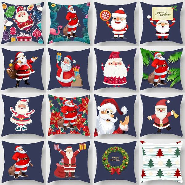 merry christmas decorative pillowcases polyester christmas cartoon santa claus elk throw pillow case cover pillowcase
merry christmas decorative pillowcases polyester christmas cartoon santa claus elk throw pillow case cover pillowcase