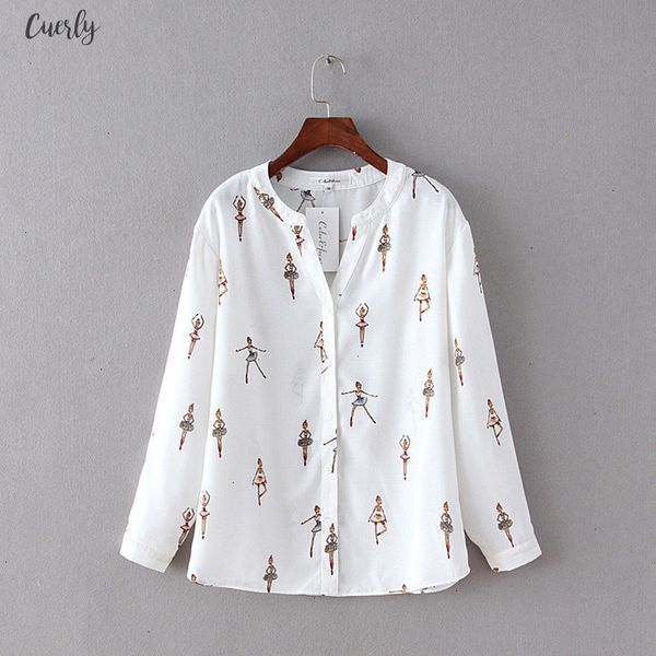 spring new 2020 women shirts ballerina chiffon girl print v neck famale blouse fashion long sleeve buttons women streetwear, White
spring new 2020 women shirts ballerina chiffon girl print v neck famale blouse fashion long sleeve buttons women streetwear, White