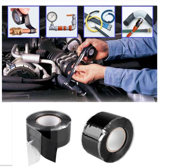 2 packs 2.5cm*3m electric high pressure self-adhesive tape garden water pipeline repair tape self-fluxing silicone belt
2 packs 2.5cm*3m electric high pressure self-adhesive tape garden water pipeline repair tape self-fluxing silicone belt