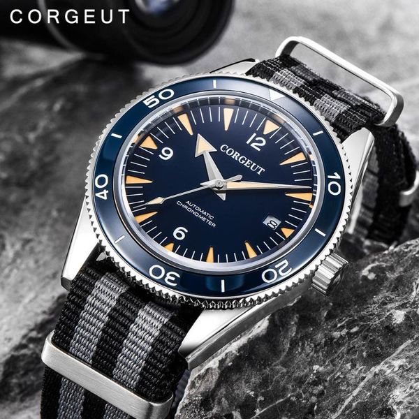 corgeut seepferdchen mechanical watch miyota automatic sport design clock leather mechanical wrist watches, Slivery;brown
corgeut seepferdchen mechanical watch miyota automatic sport design clock leather mechanical wrist watches, Slivery;brown