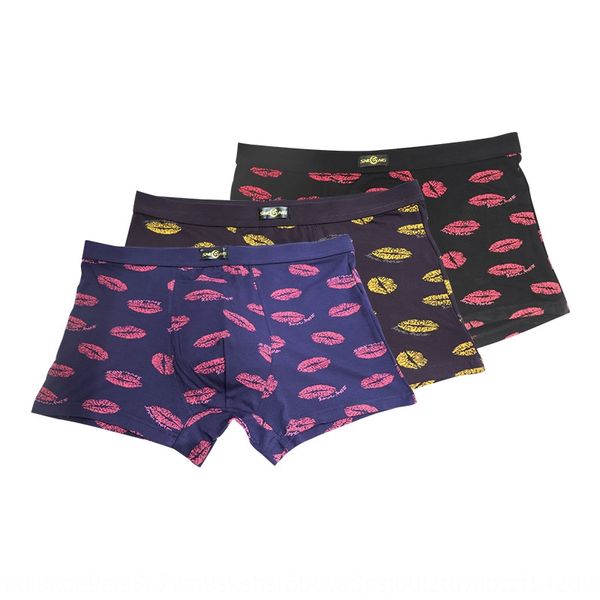 cotton boxer u-shaped men's boxer lip print underpants loose fashion men's underpants, Black;white
cotton boxer u-shaped men's boxer lip print underpants loose fashion men's underpants, Black;white
