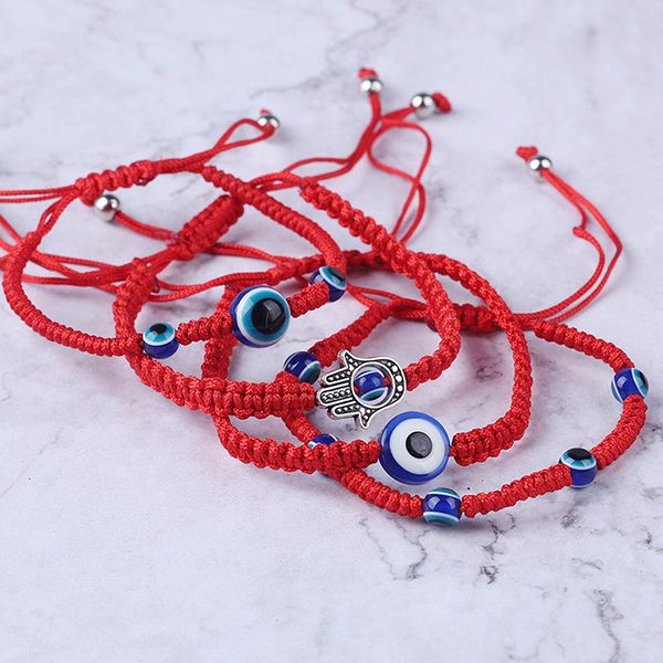 fashion hand braided red thread bracelet charm turkish evil eye string lucky hamsa braclet for men women brithdays gift 1pcs, Black
fashion hand braided red thread bracelet charm turkish evil eye string lucky hamsa braclet for men women brithdays gift 1pcs, Black
