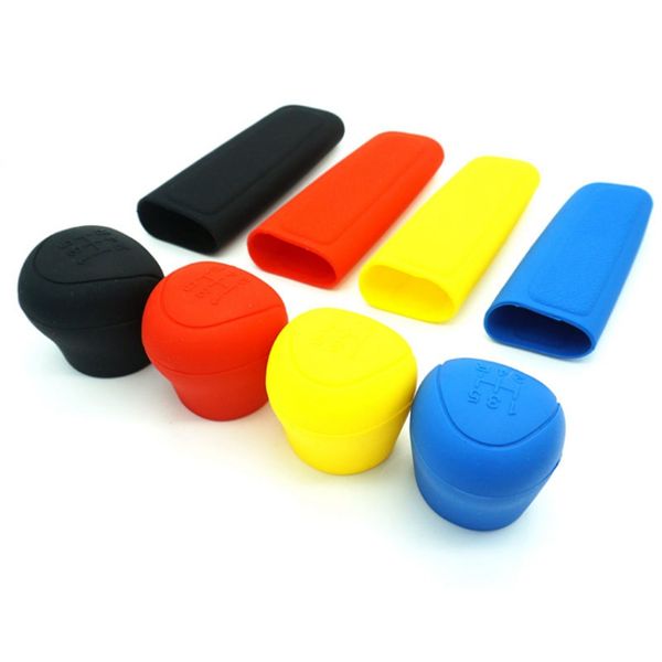 manual car gear head shift knob cover silicone non slip grip handle case handbrake cover shift collars
manual car gear head shift knob cover silicone non slip grip handle case handbrake cover shift collars