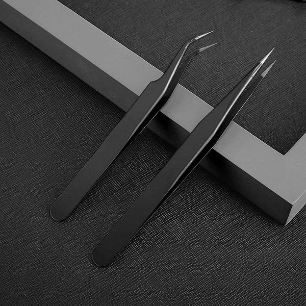 women's fashion 12cm length black anti-magnetic straight curved tweezers 2 pcs drop ship 3m7
women's fashion 12cm length black anti-magnetic straight curved tweezers 2 pcs drop ship 3m7