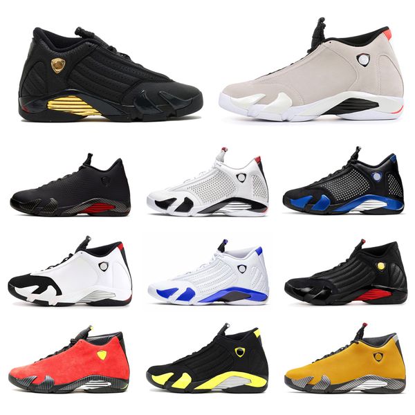 jumpman retro jordan 14 basketball shoes 14s mens trainer black toe university gold thunder hyper royal men sports sneakers size 7-13, White;red
jumpman retro jordan 14 basketball shoes 14s mens trainer black toe university gold thunder hyper royal men sports sneakers size 7-13, White;red