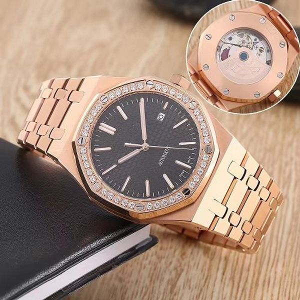 2019 luxury royal diamond watch fashion classic sapphire stainless steel strap automatic movement men mens watch watches, Slivery;brown
2019 luxury royal diamond watch fashion classic sapphire stainless steel strap automatic movement men mens watch watches, Slivery;brown