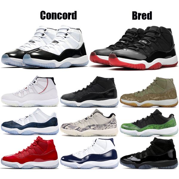 Высочайшее качество 11s Concord 45 Platinum Tint Bred Men Баскетбольные кроссовки 11 Кепка и платье Низкая змеиная полночь Темно-синие дизайнерские кроссовки
Высочайшее качество 11s Concord 45 Platinum Tint Bred Men Баскетбольные кроссовки 11 Кепка и платье Низкая змеиная полночь Темно-синие дизайнерские кроссовки