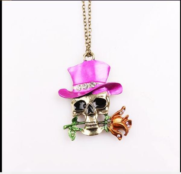 european and american jewelry roses skull retro cross necklace sweater chain 15pcs/lot wl944, Silver
european and american jewelry roses skull retro cross necklace sweater chain 15pcs/lot wl944, Silver
