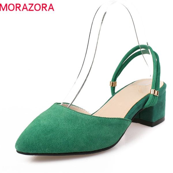 morazora 2019 новых прибыть женщины сандалии высокое качество стадо повседневная обувь мелкий с острым носом летние туфли удобные квадратный, Black
morazora 2019 новых прибыть женщины сандалии высокое качество стадо повседневная обувь мелкий с острым носом летние туфли удобные квадратный, Black