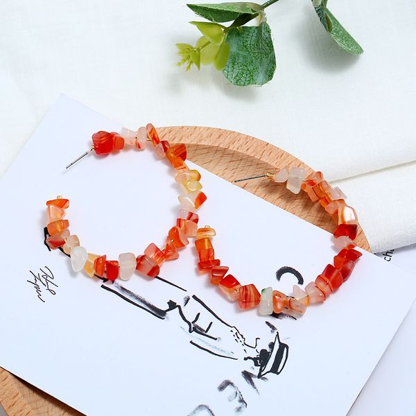 fashion bohemia naturel stone hoop earrings for women ethnic beads hoops alloy earring jewelry female, Golden;silver
fashion bohemia naturel stone hoop earrings for women ethnic beads hoops alloy earring jewelry female, Golden;silver