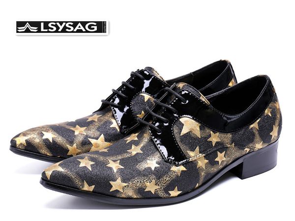 new star printing men oxford shoes fashion leather wedding prom formal dress shoes lace up brogue, Black
new star printing men oxford shoes fashion leather wedding prom formal dress shoes lace up brogue, Black