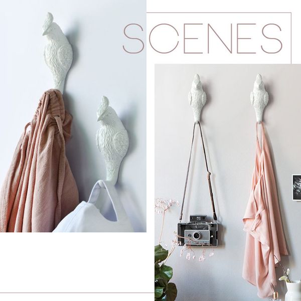 polyresin clothes cloakroom wall mounted bird hook towels coat hanger living room bags modern home decor exquisite practical
polyresin clothes cloakroom wall mounted bird hook towels coat hanger living room bags modern home decor exquisite practical